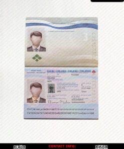 Finland Passport Template