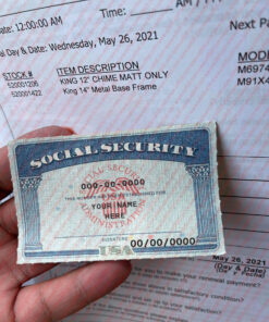 Colorado Social Security Card