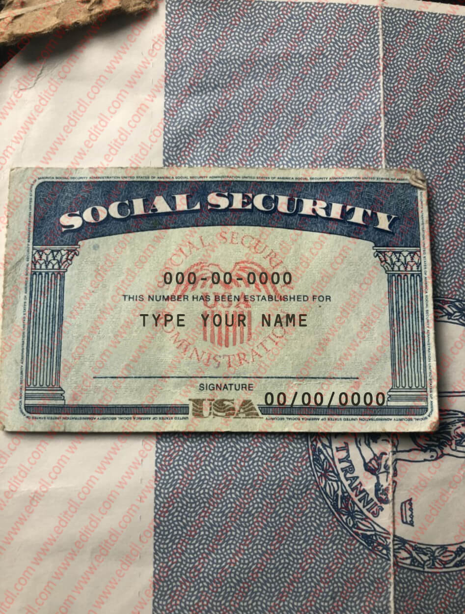 Arkansas social security card