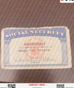 Social Security Card Template 46