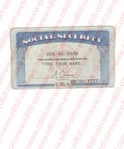 Wisconsin Social Security Card