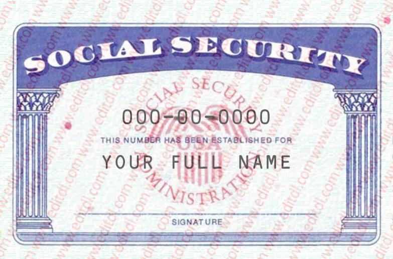 Vermont Social Security Card