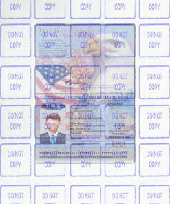 USA Passport Template v1