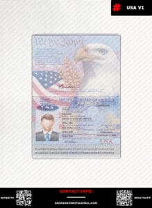 USA Passport new