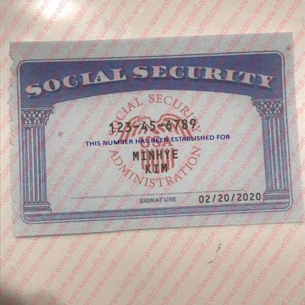 idaho social security card
