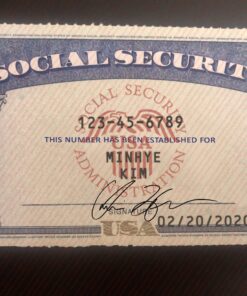 Louisiana Social Security Card