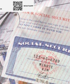 Mississippi Social Security Card Template