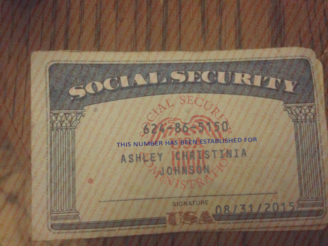 new jersey social security card
