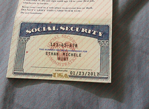 Fake Social Security Card