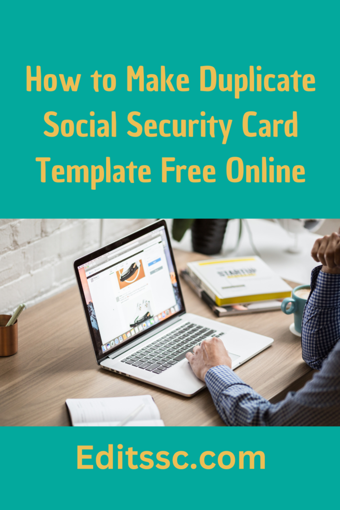 Duplicate Social security Card