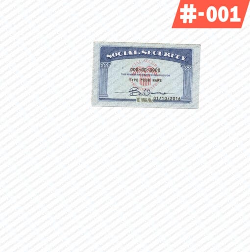 01 blank fillable social security card template 15