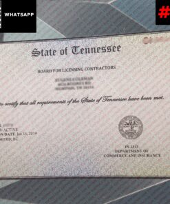 BOARD FOR LICENSING CONTRACTORS