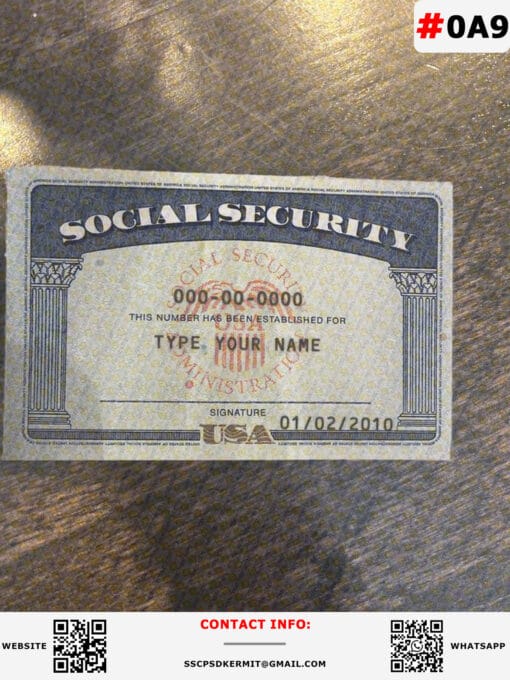 blank fillable social security card template 141