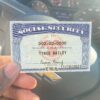 blank social security card template 70