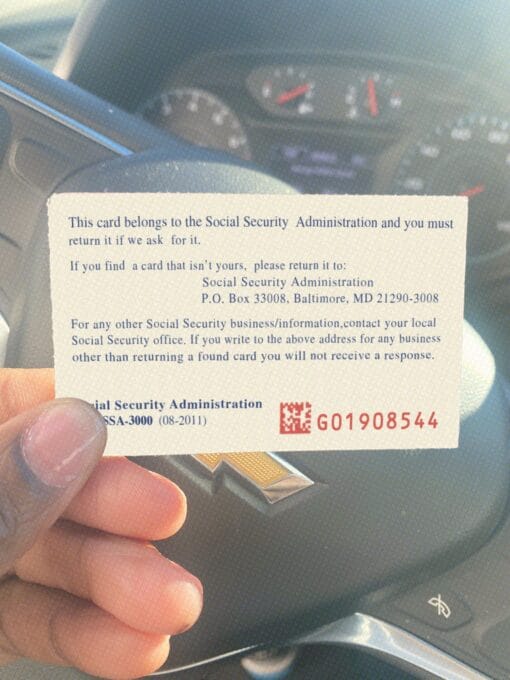 blank social security card template Back 70 scaled