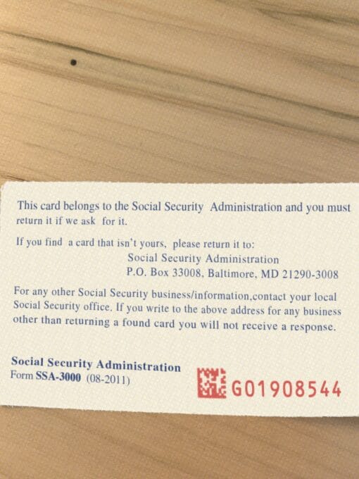 blank social security card template download Back 209 scaled