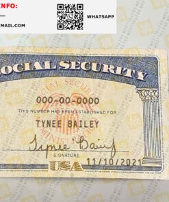 Editable Social Security PDF