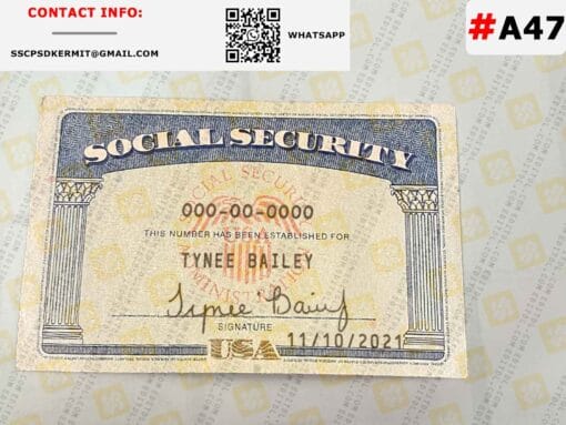 editable social security card template 141