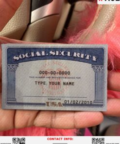 Blank Social Security Card Template Download