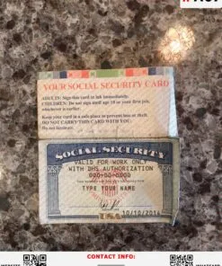Social Security Card format blank social security card