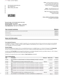 First Century Bank Statement Free Download