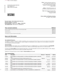 First Century Bank Statement Free Download
