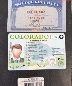 Editable Social Security Card and Drivers License