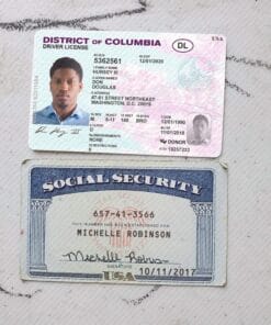Editable Social Security Card and Drivers License Template