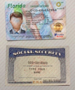 Social Security Card and Drivers License