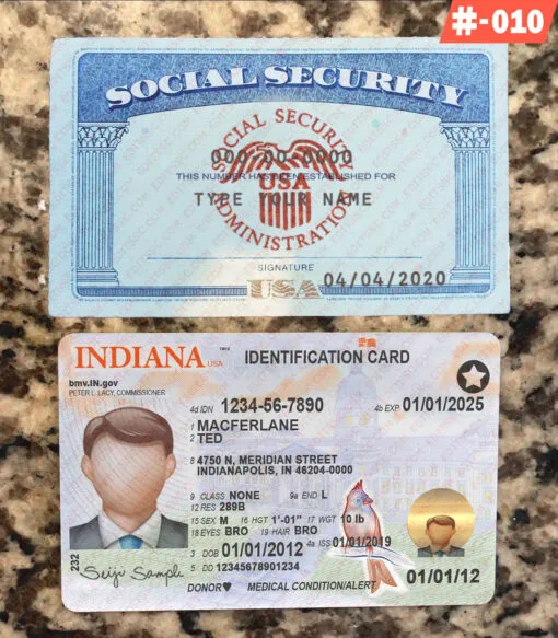 card and ID 10
