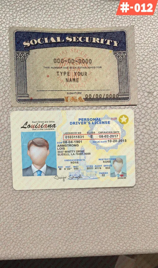 card and ID 12