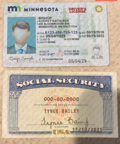 Drivers License and Social Security Card