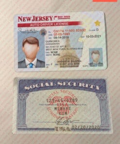 Drivers License and SSN Card Template PSD