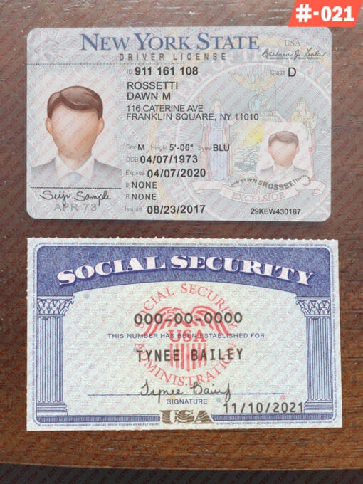 card and ID 21