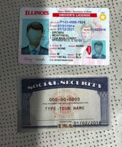 Editable SSN Card and Drivers License
