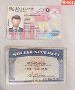Editable SSN Card and Drivers License PSD