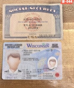 Editable Drivers License and SSN Card Template