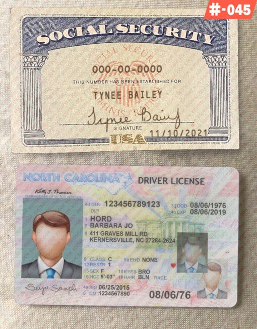 card and ID 45