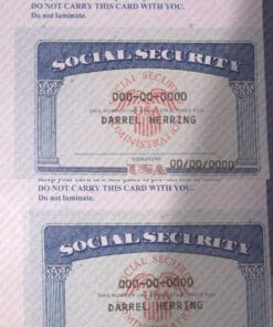 Social Security Card